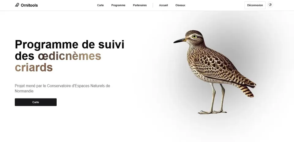 Stone-curlew tracking